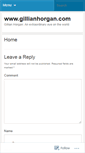 Mobile Screenshot of gillianhorgan.com